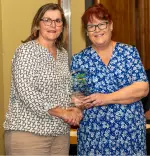 Cllr Audrey Hennessy Kennedy, Birr MD & Carol Scott
