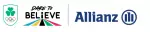 logo - Olympic Council of Ireland "Dare to Believe" programme in association with Allianz
