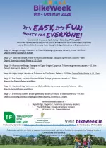 Grand Canal Greenway Cycle Relay poster (English version)