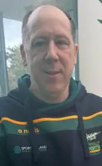 Image of David Mc Caffrey, ESF+ Sport for Empowerment Officer