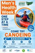 Offaly Mens Health Week - Canoeing with Birr OEC in Banagher